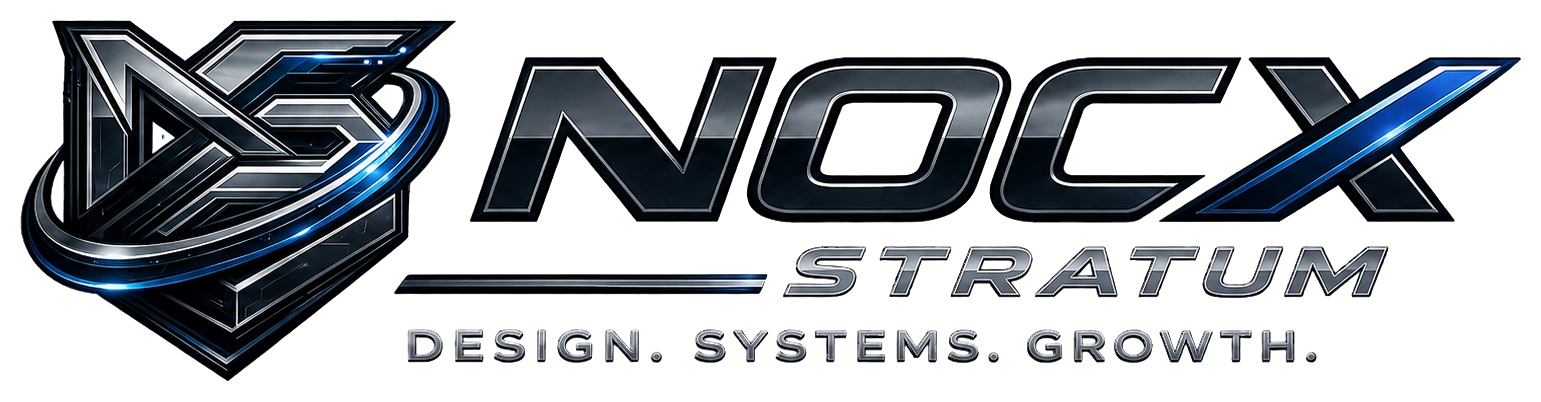 NOCX Stratum — Design. Systems. Growth.